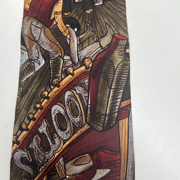 The Beatles Vintage Rocky Raccoon Song 100% Silk Tie - Picture 9 of 14